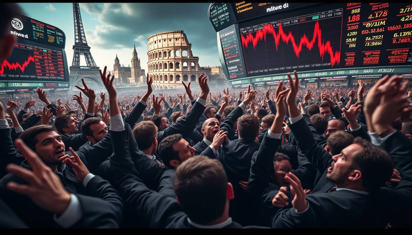 découvrez comment les récentes déclarations de donald trump ont provoqué un effondrement des marchés européens. analysez les impacts économiques et les réactions des investisseurs face à cette situation inattendue.