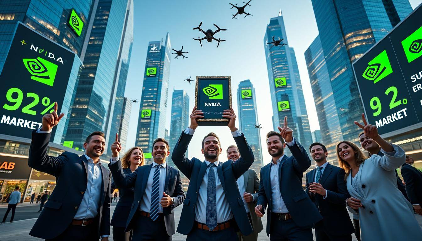 découvrez comment nvidia a atteint un impressionnant 92% de parts de marché au premier trimestre 2025, consolidant ainsi sa position de leader dans l'industrie des technologies graphiques. analyse des tendances, enjeux et perspectives futures.
