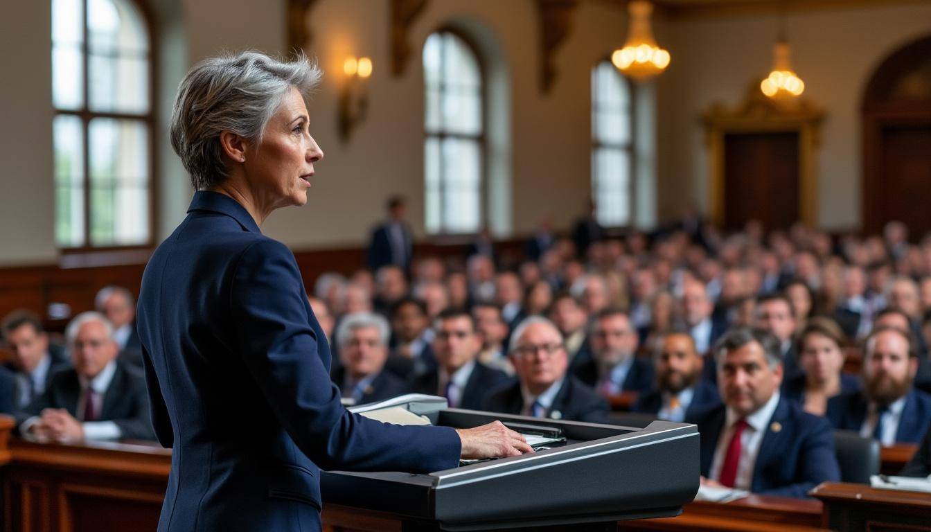 découvrez les points clés de l'intervention préliminaire de marie-anne barbat-layani, présidente de l'autorité des marchés financiers, lors de la présentation du rapport annuel à l'assemblée nationale le 25 juin 2025. une analyse approfondie des enjeux et des perspectives du marché financier français.