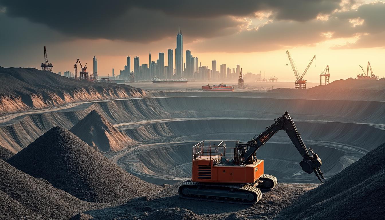 découvrez comment la chine engage une bataille stratégique cruciale pour le contrôle des métaux face à l’occident, influençant l’économie mondiale et les enjeux géopolitiques.