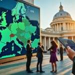 la bourse de paris s'annonce prospère, portée par une dynamique économique solide, tandis que l'europe affiche une croissance encore plus soutenue, stimulant les marchés financiers.