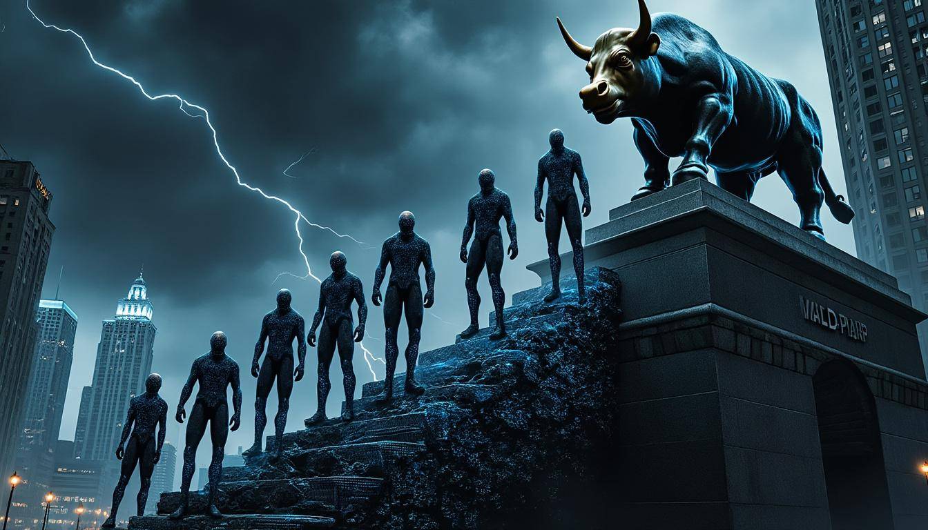 découvrez comment les « sept magnifiques » de wall street naviguent entre incertitudes liées à l'ia et défis économiques, entraînant une lente dégringolade sur les marchés financiers.