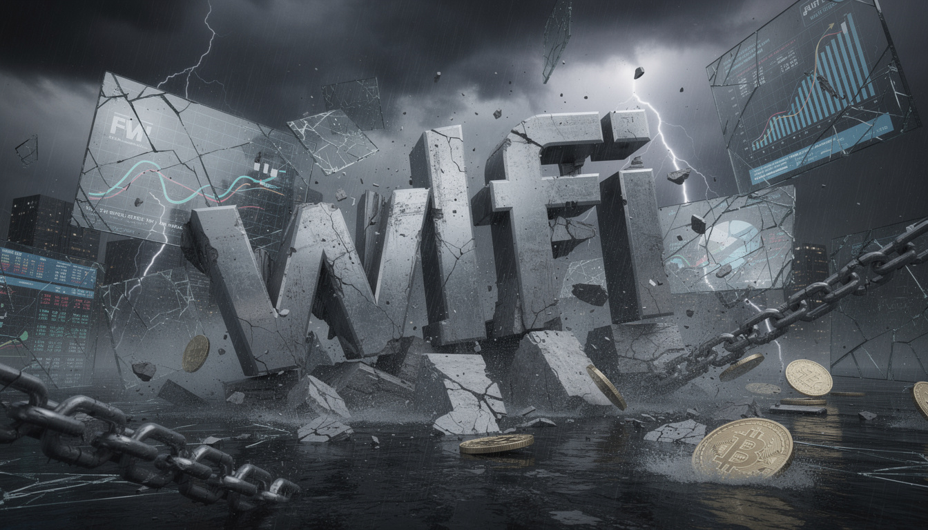 wlfi chute à un niveau historique au milieu de la tourmente provoquée par le prêt defi de world liberty, suscitant inquiétudes et analyses sur l'avenir de la plateforme.